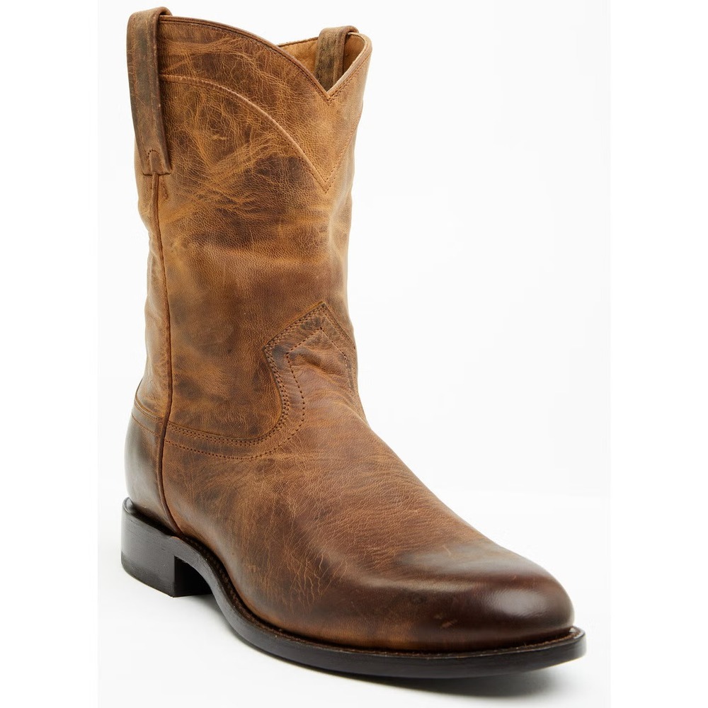 Cody James Black® (Men's 8.5 D) 1978 Carmen Roper Boots, Distressed Brown - $290